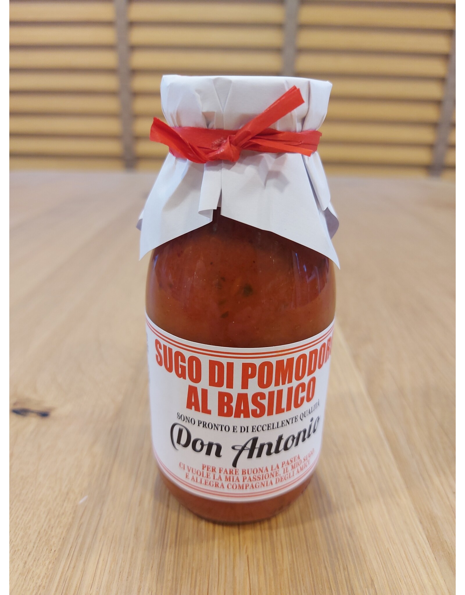 Don Antonio Don Antinio Sugo di pomodoro al basilico 250 gr