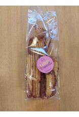 Ambachtelijk gebakken koekjes - kaneel stengels 125 gr