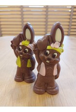 Festival haasje 14 cm Melk deco