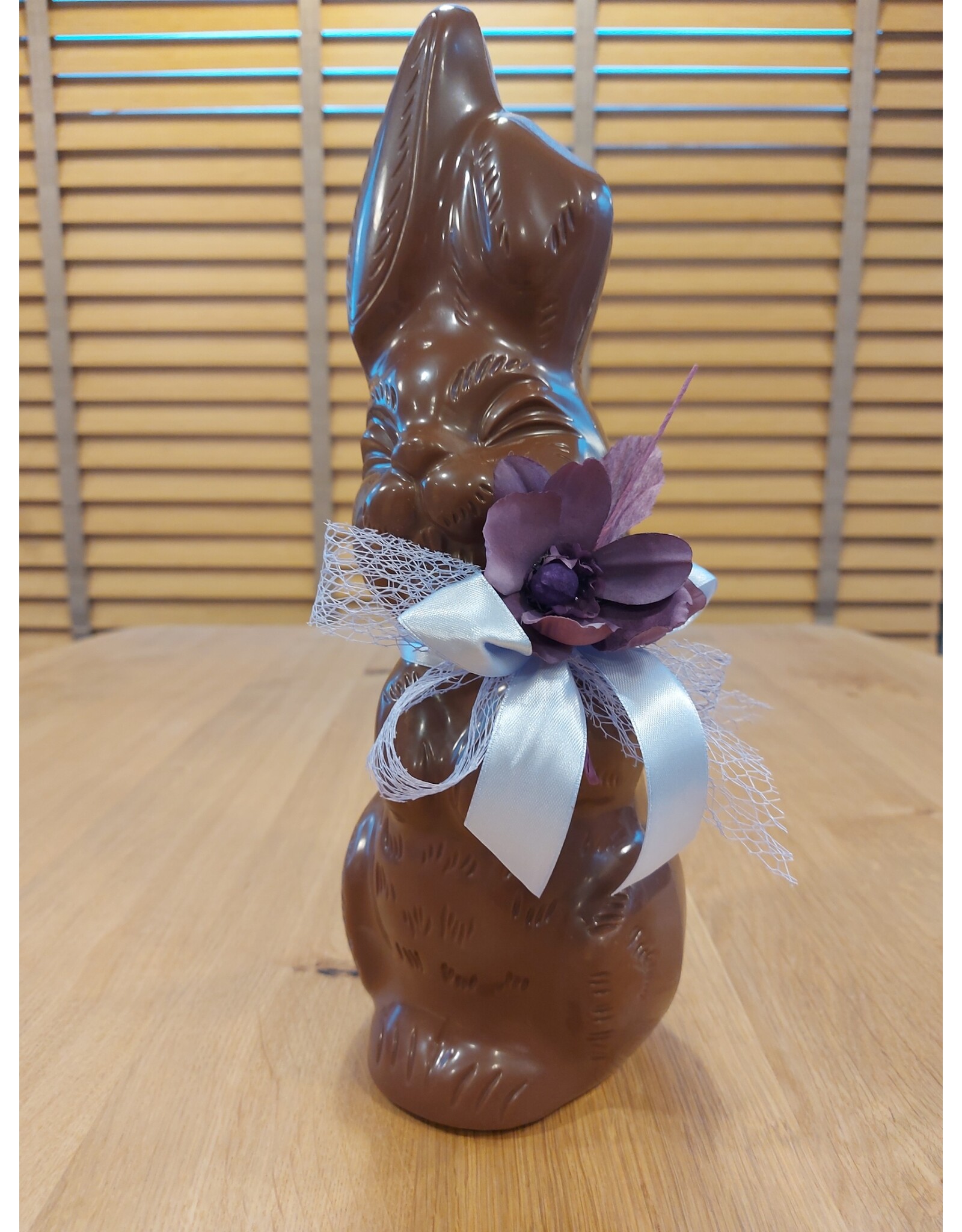 Lachende paashaas - 500 gr - luxe versiering