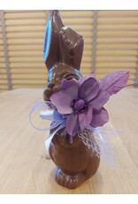 Lachende paashaas - 200 gr - luxe versiering