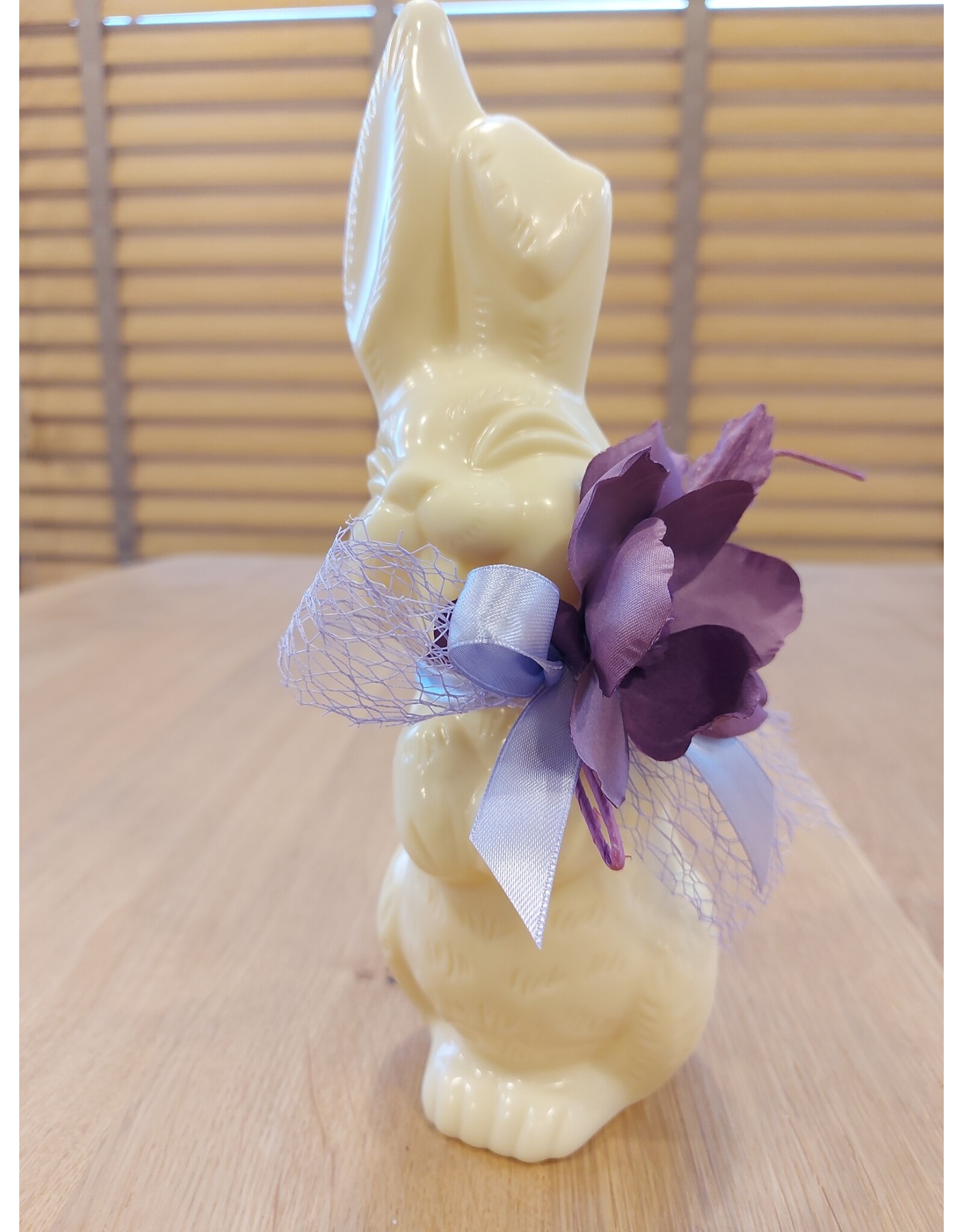 Lachende paashaas - 200 gr - luxe versiering