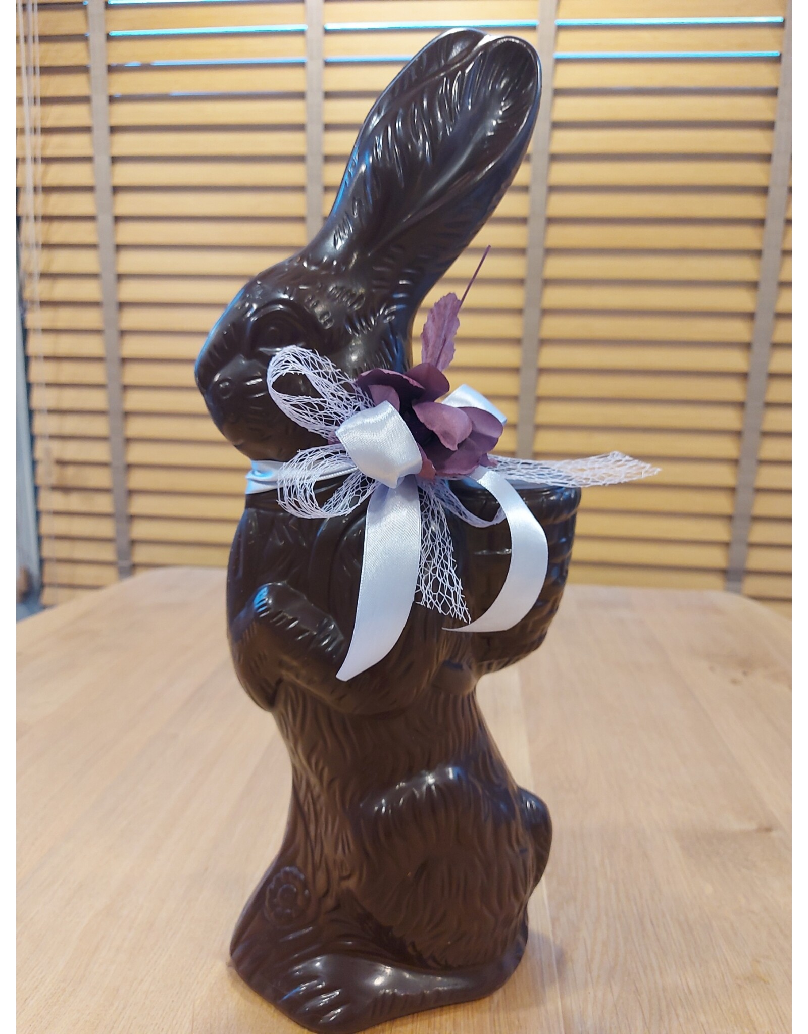 Reuze paashaas - 1 kg - luxe versiering