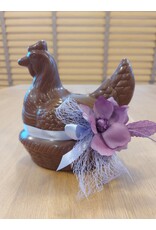 Kip op nest - 300 gr - luxe versiering