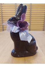 Zittende paashaas - 300 gr - luxe versiering