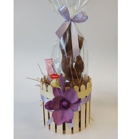 Paasgeschenk - lachhaas in de tuin !