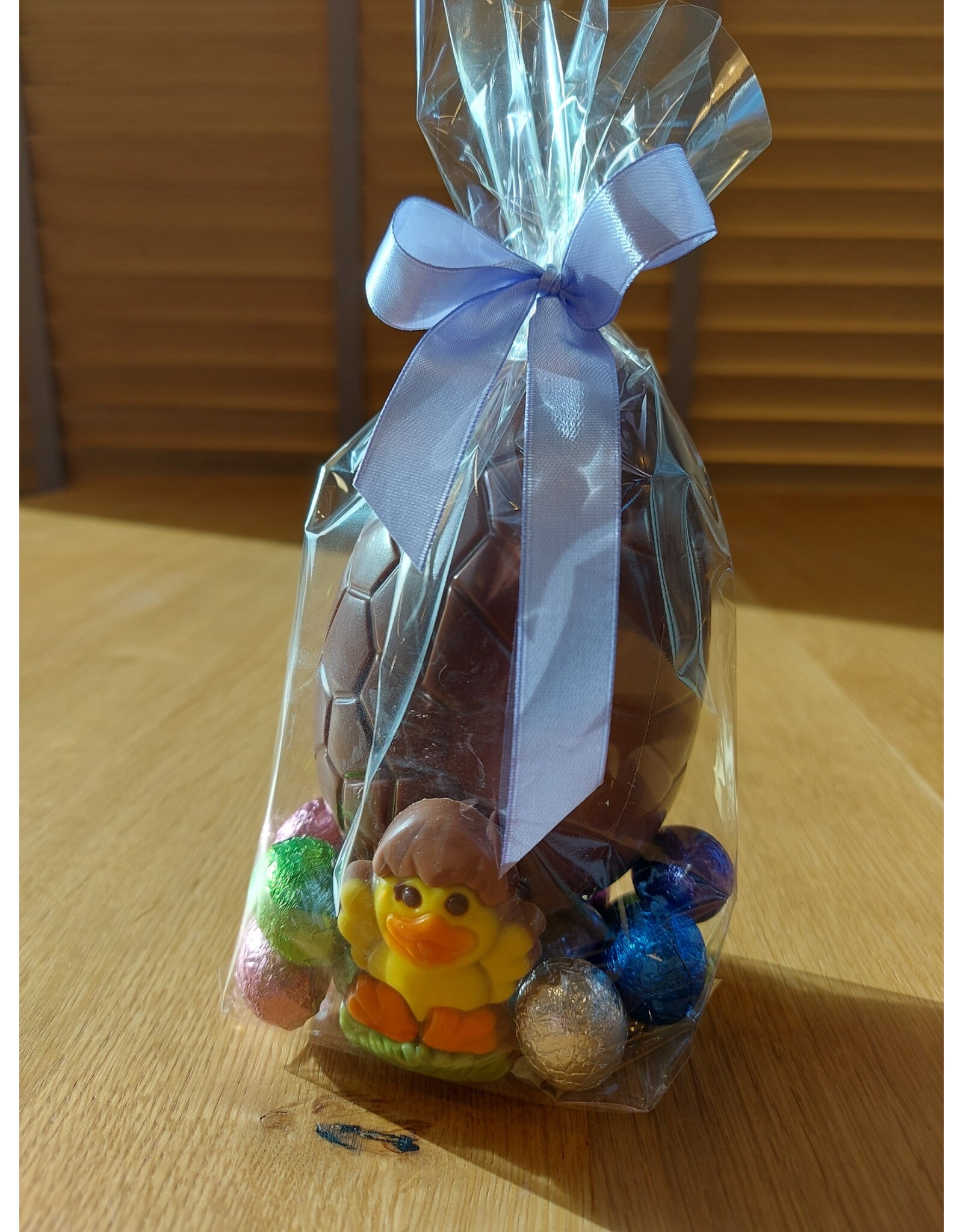 paasgeschenk - schildpadei 100 gr en kleine eitjes