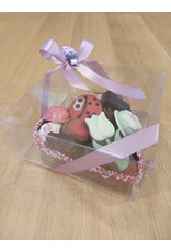 Chocolade cup gevuld met pralines