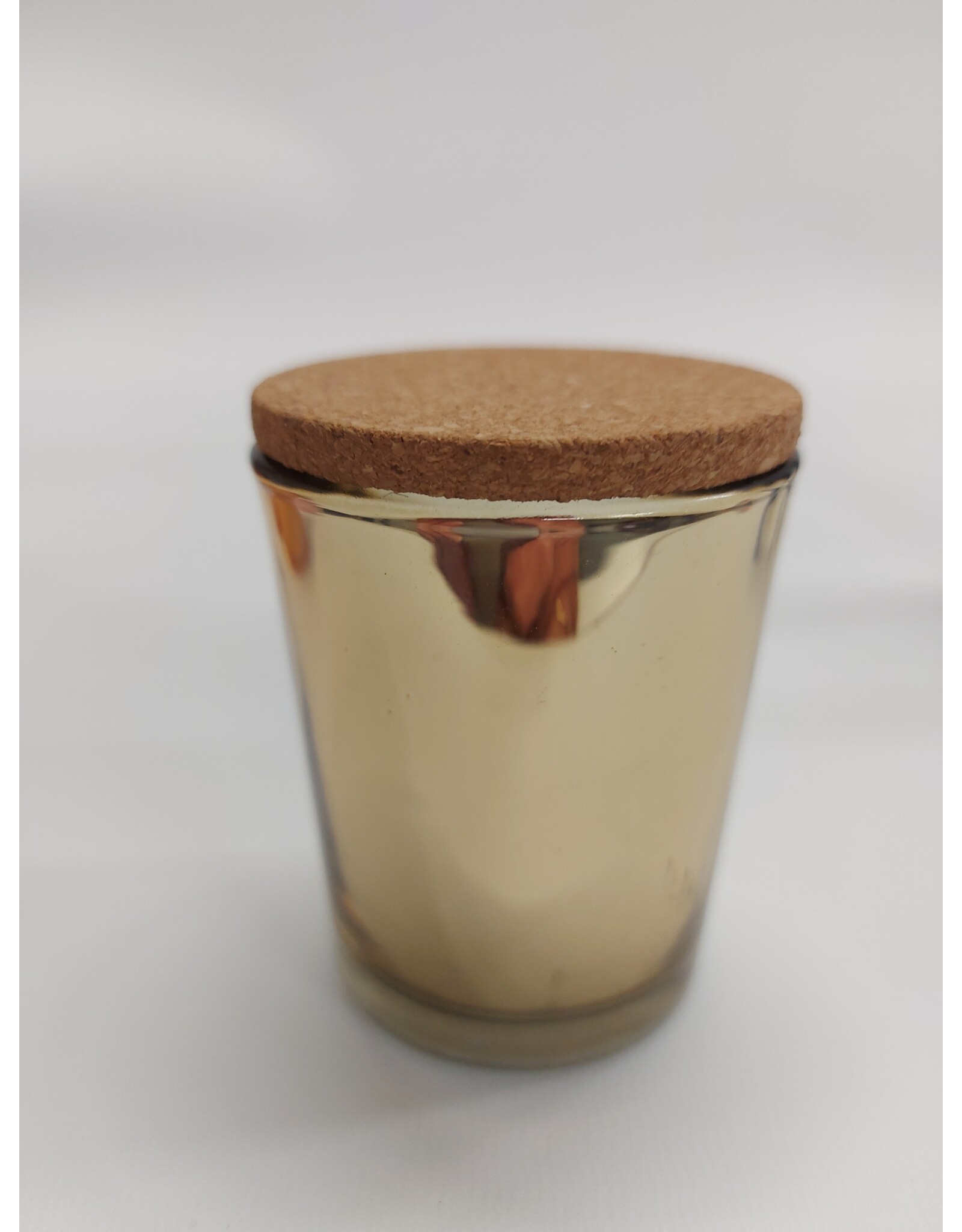Geurkaars met deksel -  7.5 cm hoog