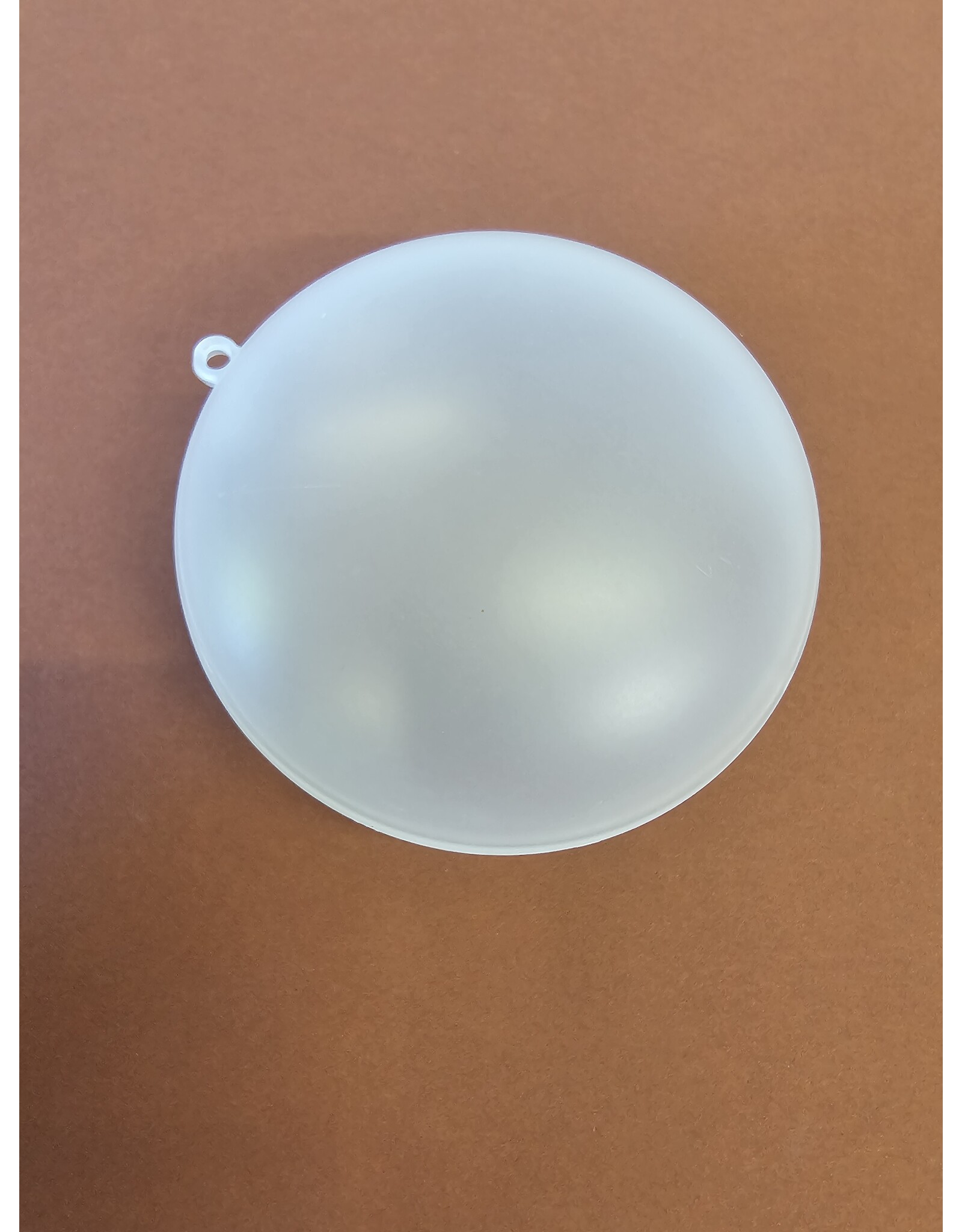MILA Ronde platte plexi bol - frosted