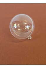 MILA Ronde plexi bol - transparant klein