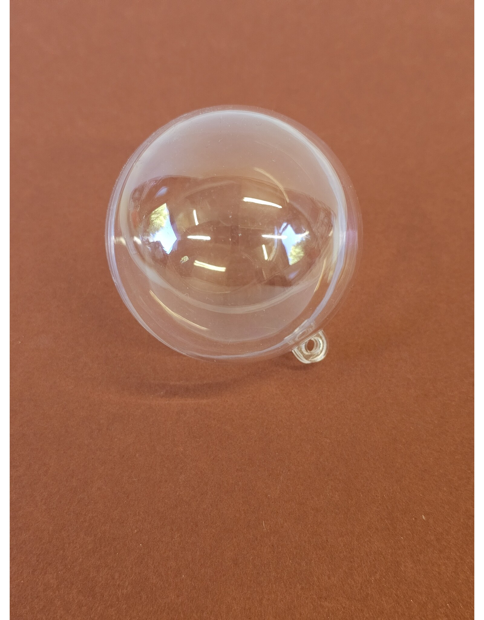 MILA Ronde plexi bol - transparant klein
