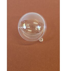 MILA Ronde plexi bol - transparant klein