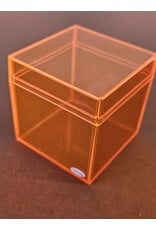 MILA Oranje kubus plexi