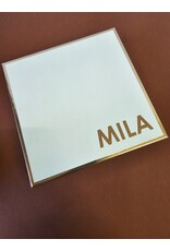MILA Doos wit met rosé kader