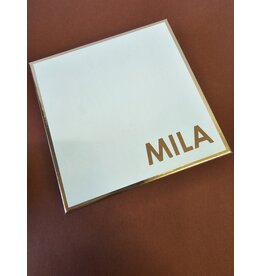 MILA Doos wit met rosé kader