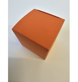 MILA Kubus karton - oranje