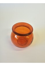 MILA Vaasje glas - oranje