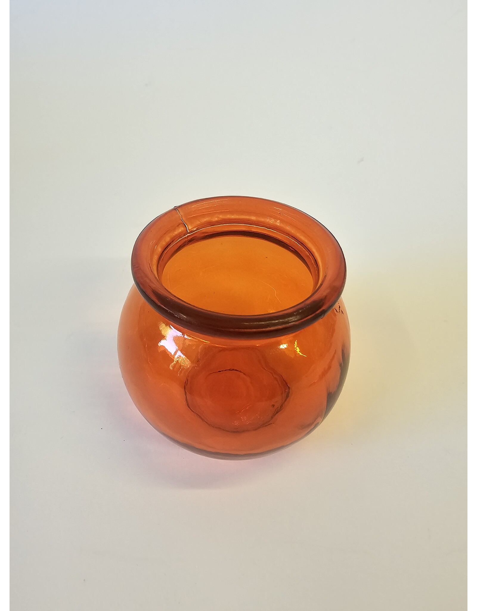 MILA Vaasje glas - oranje