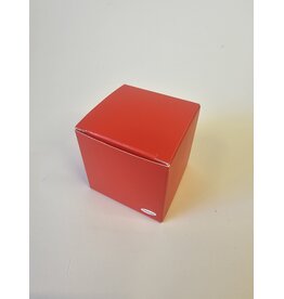 MILA Kubus karton - rood