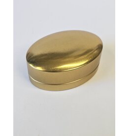 MILA Ovaal blikje - goud