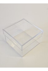 MILA Plexi kubus met deksel - groot