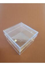 MILA Plexi kubus met deksel - groot
