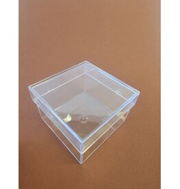 MILA Plexi kubus met deksel - groot