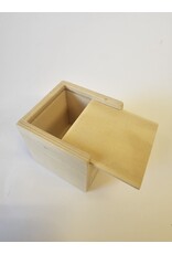 MILA Kubus hout met schuifdeksel