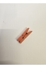 MILA 24 st Mini wasknijper - oranje