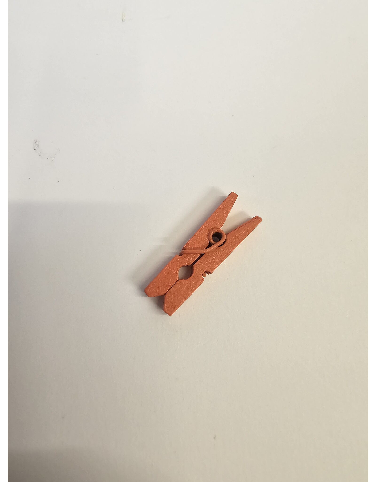 MILA 24 st Mini wasknijper - oranje