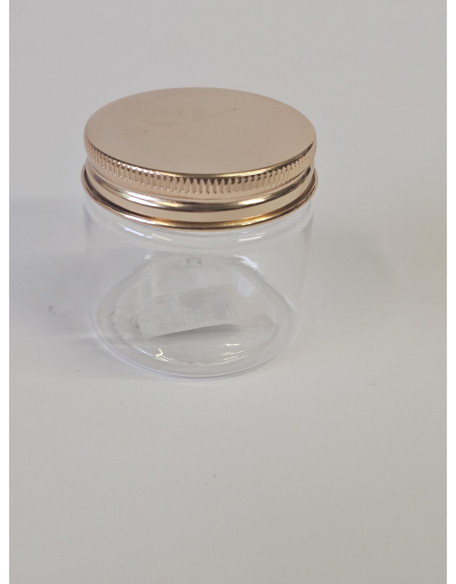 MILA Plexi potje - dop rosé goud