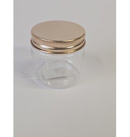 MILA Plexi potje - dop rosé goud