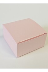 MILA Kleine platte kubus - roos
