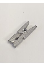 MILA 23 st Mini wasknijper - grijs