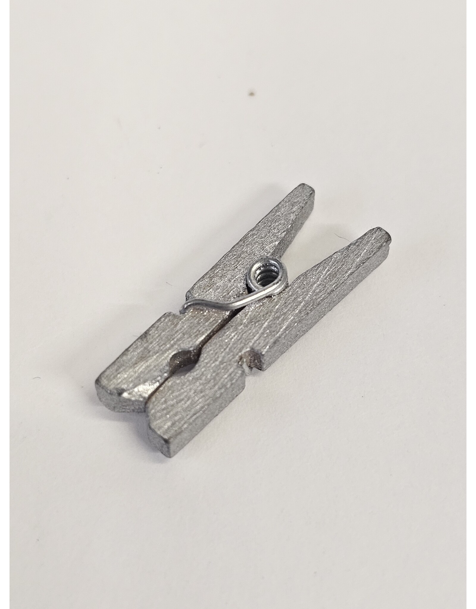 MILA 23 st Mini wasknijper - grijs