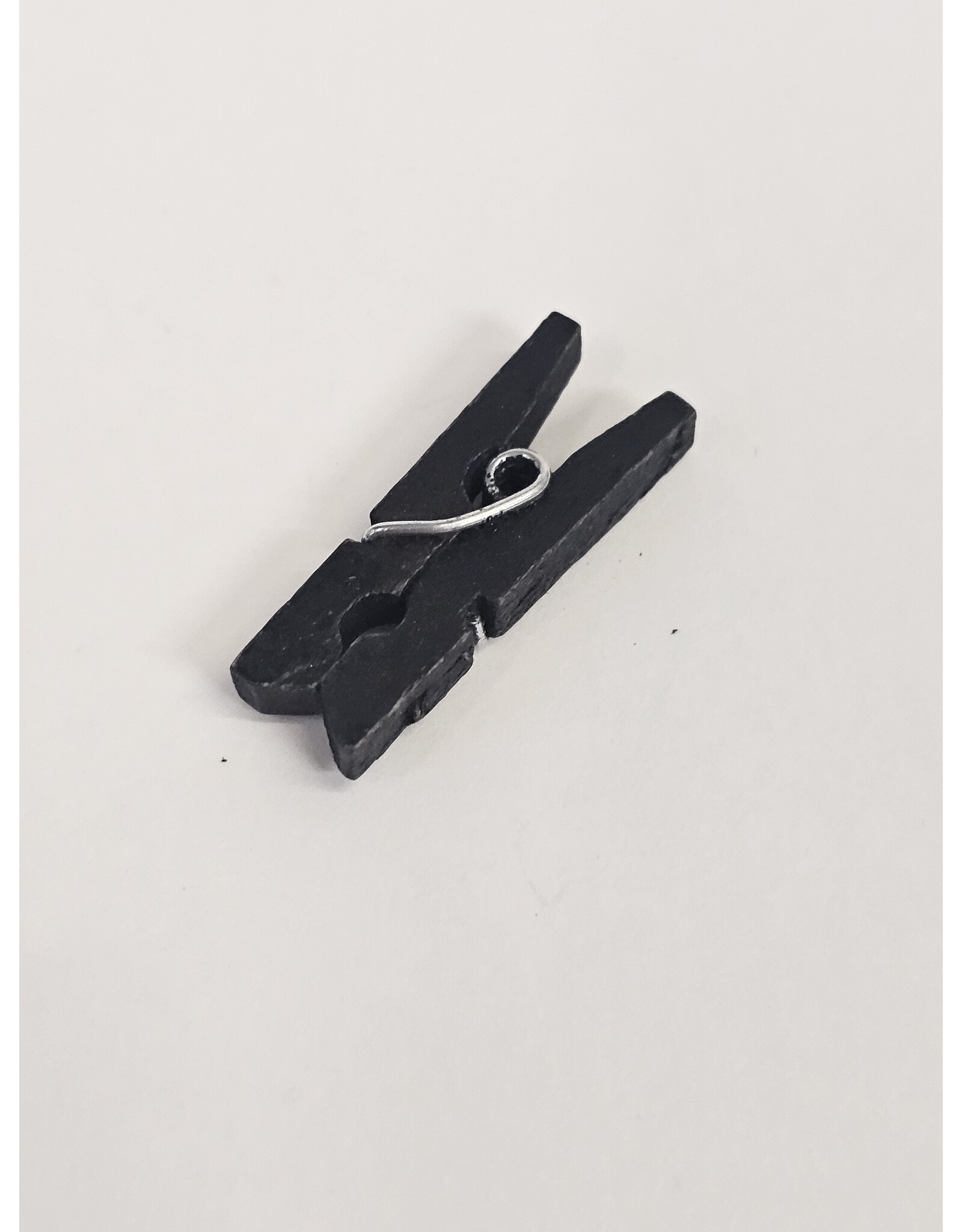MILA 39 st Mini wasknijper - zwart