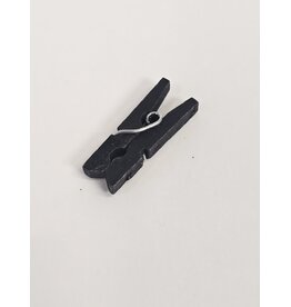 MILA 39 st Mini wasknijper - zwart