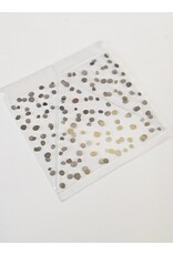 MILA Mica doosje driehoek/piramide met gouden dotjes