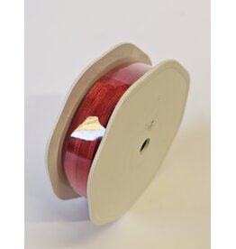 MILA Luxe voile - 50 meter - rood