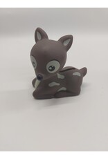 MILA Spaarpotje Bambi bruin - 8 cm hoog