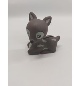 MILA Spaarpotje Bambi bruin - 8 cm hoog