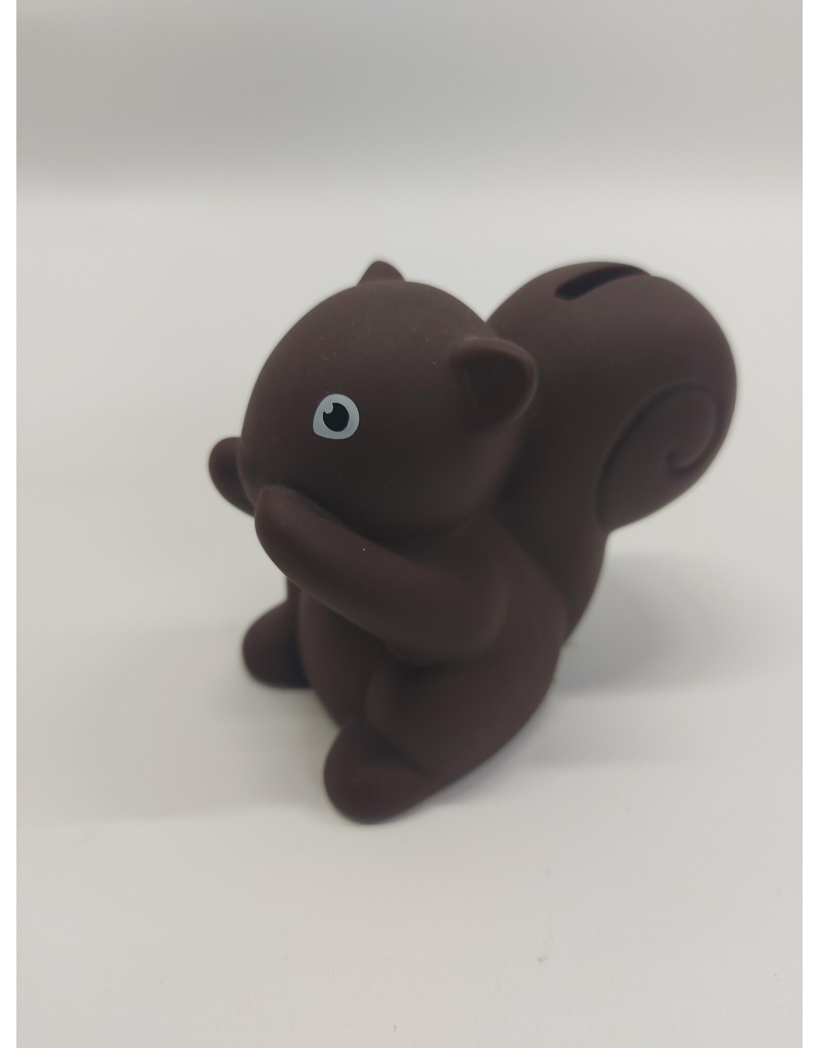 MILA Spaarpotje eekhoorn bruin - 8 cm hoog