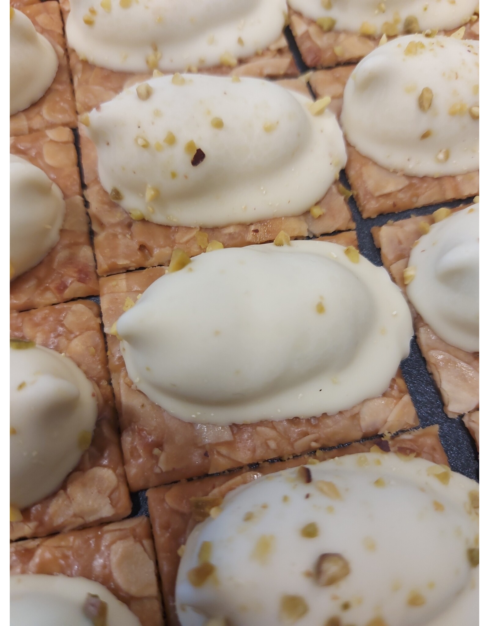 Zwevenzeelse florentines Pistache / per 10 stuks verpakt  - Copy