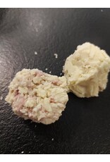 Truffels wit met bosbes vulling  / 10 stuks
