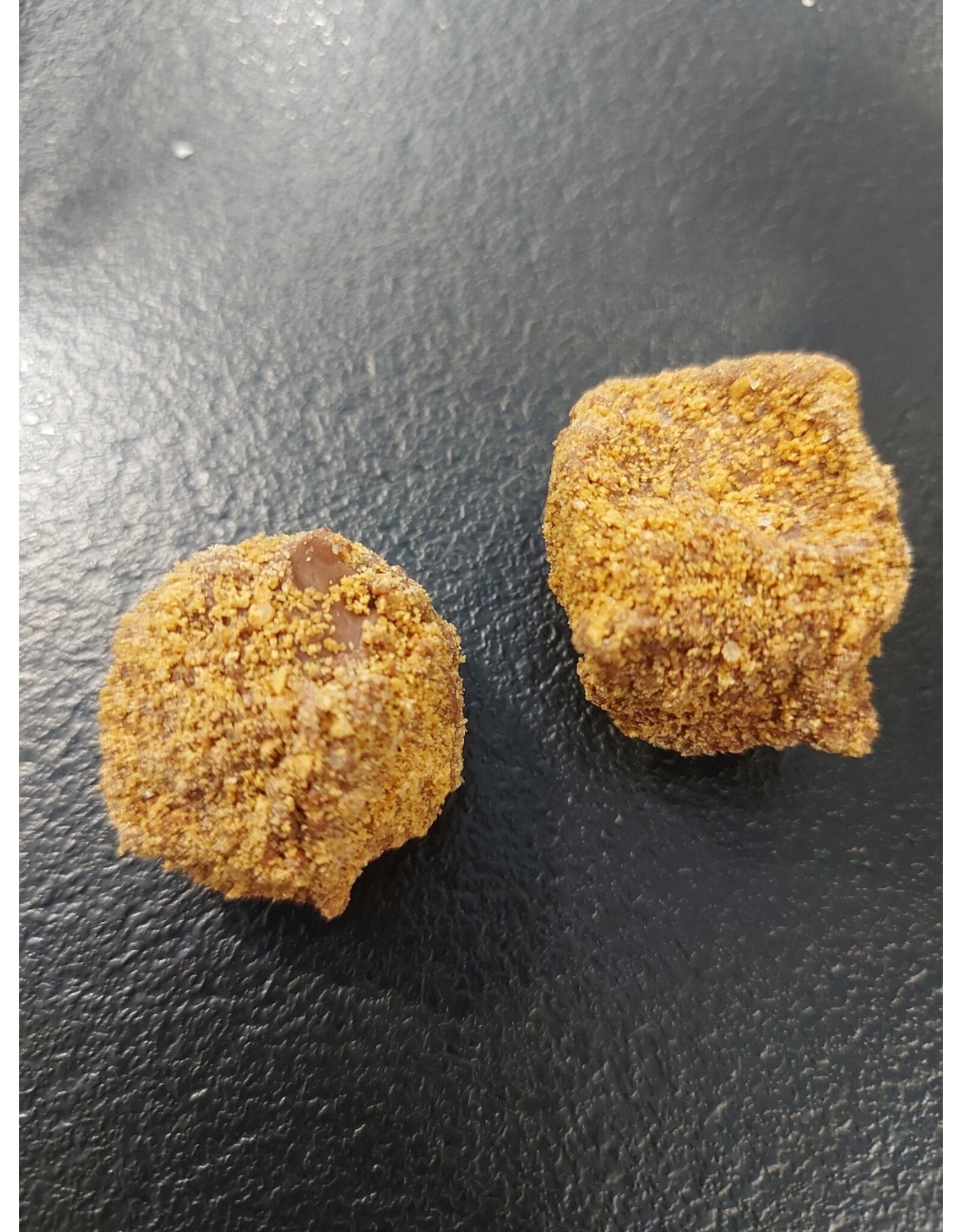 Truffels melk met spculoos  vulling  / 10 stuks