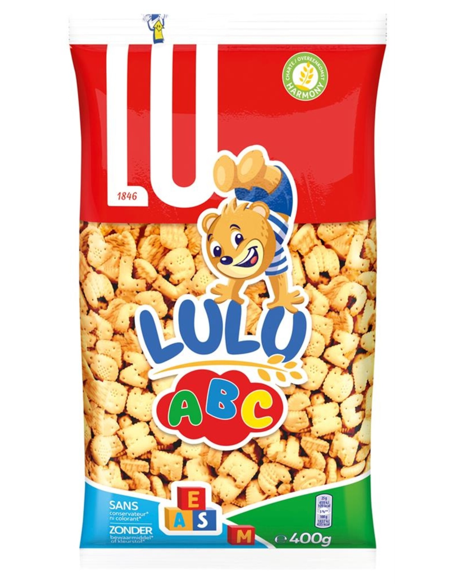 ABC koekjes - LU - 400 gr