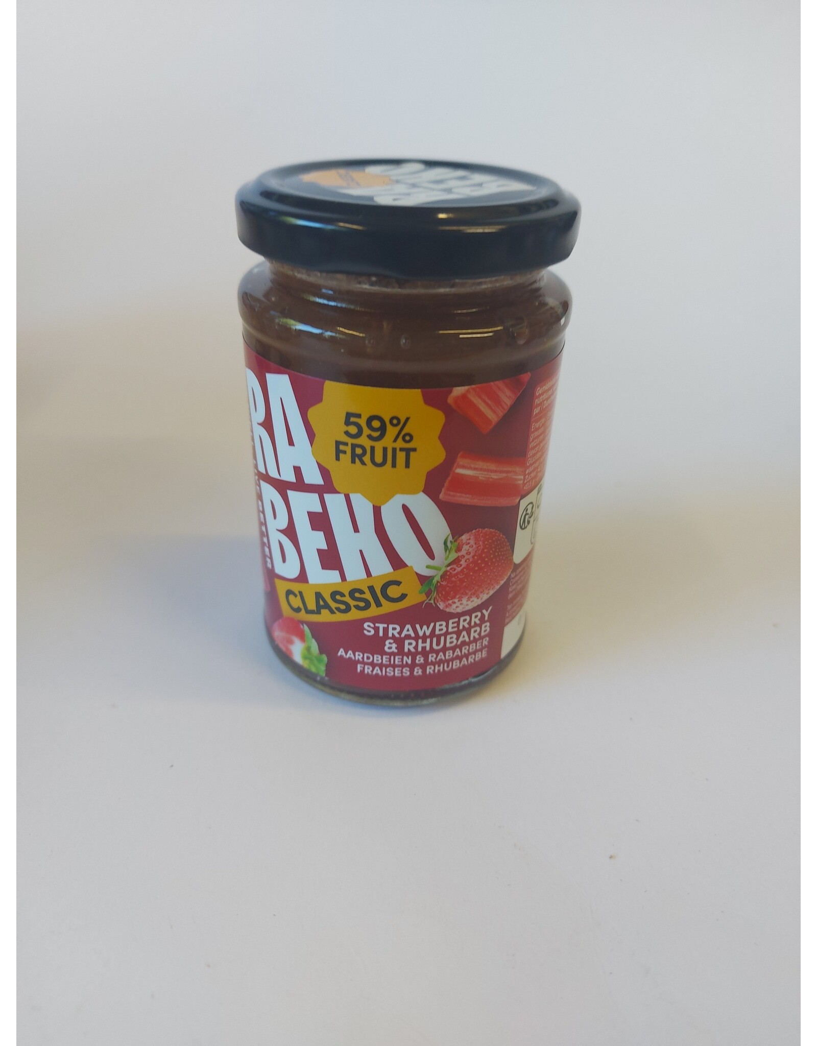 Aardbeien & Rabarberconfituur - Rabeko