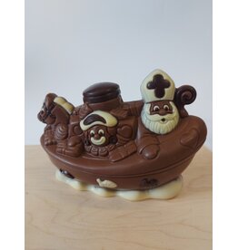 Stoomboot deco - 220 gr - Callebaut chocolade