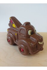 Tommy de truck  - Callebaut MELK chocolade  ingekleurd